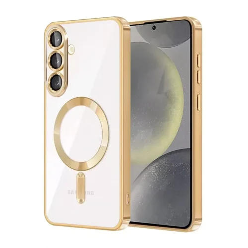 Mey İthalat®  Samsung Galaxy S25 FE Kross Magneticsafe Kapak - Gold