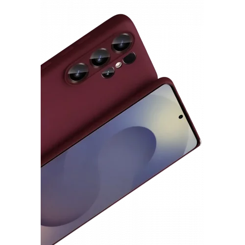 Mey İthalat®  Samsung Galaxy S26 Ultra First Silikon - Bordo