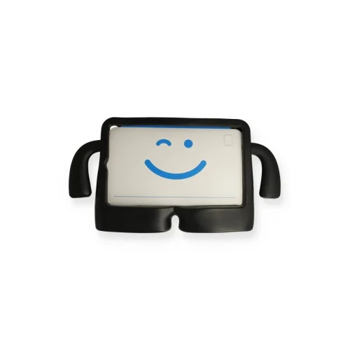 Mey İthalat®  Samsung Galaxy Tab A9 Plus Kılıf Karakter Tablet Silikon - Siyah