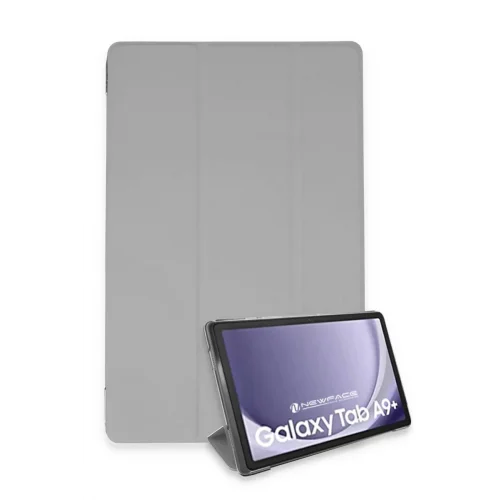 Mey İthalat®  Samsung Galaxy Tab A9 Plus Kılıf Tablet Smart Kılıf - Gri