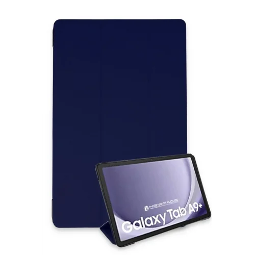 Mey İthalat®  Samsung Galaxy Tab A9 Plus Kılıf Tablet Smart Kılıf - Lacivert
