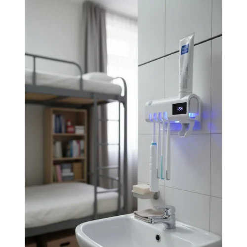 Mey İthalat® Şarjlı UV Diş Fırçası Sterilizasyon ve Saklama Ünitesi