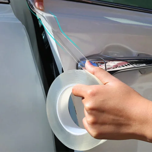 Mey İthalat®  Şeffaf Su Geçirmeyen  Dayanıklı Kolay Yapışan Çizilmeye Dayanıklı Oto Darbe Koruyucu Bant