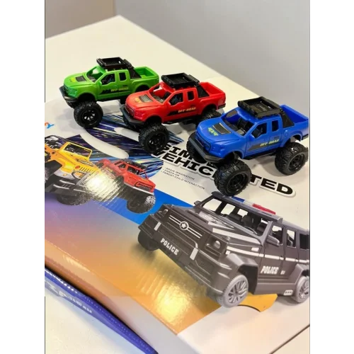 Mey İthalat® SH40933 SÜRTMELİ ARABA PİCK UP PLASTİK