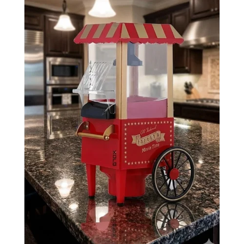 Mey İthalat® Sıcak Hava Teknolojili Yapışmaz Popcorn Makinesi