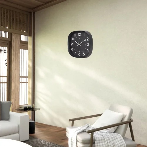 Mey İthalat® Siyah 31 Cm Duvar Saati