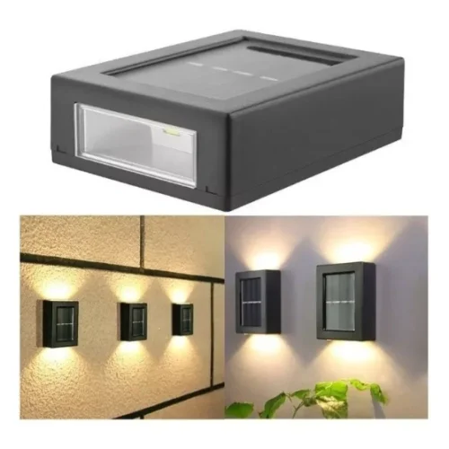 Mey İthalat® Solar 4 Ledli Duvar Aydınlatması