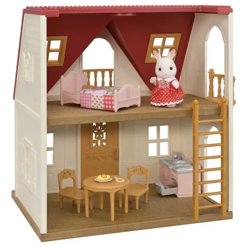 Mey İthalat®  Sylvanian Families Kırmızı Çatılı Başlangıç Evi 5567