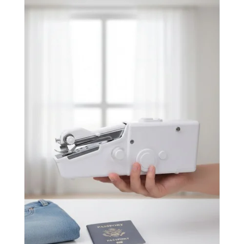 Mey İthalat® Taşınabilir Mini Dikiş Makinesi  Hızlı Onarım ve Kendin Yap