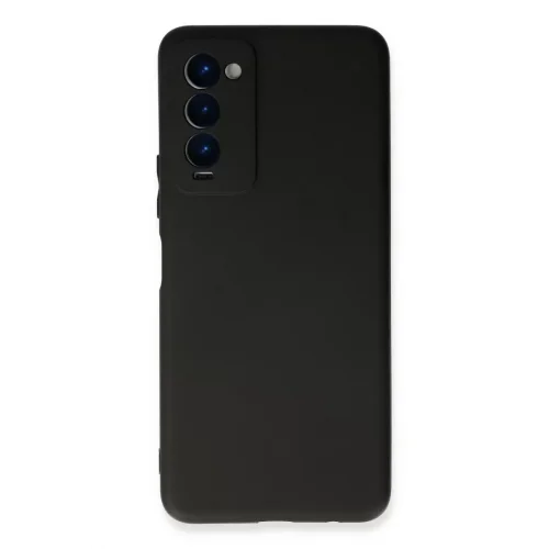 Mey İthalat®  Tecno Camon 18 Kılıf First Silikon - Siyah