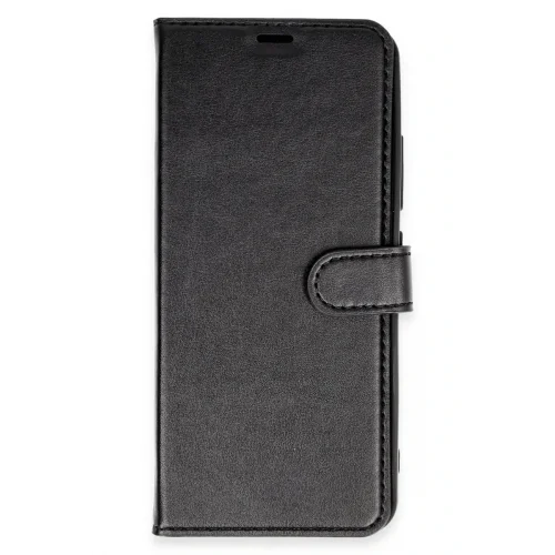 Mey İthalat®  Tecno Spark 7 Trend S Plus Kapaklı Kılıf - Siyah