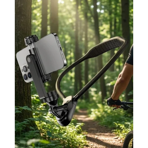 Mey İthalat® Telefon Boyun Tutucu Birinci Kişi Çekim için Esnek ve Dayanıklı Tasarım