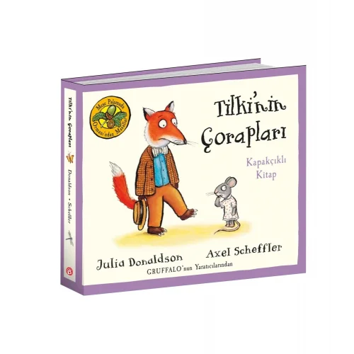 Mey İthalat®  Tilkinin Çorapları Kapakçıklı Kitap