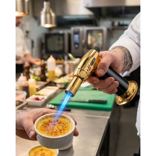 Mey İthalat® Torch Pürmüz Çakmak Gaz Dolumlu Mutfak Kamp Çok Amaçlı