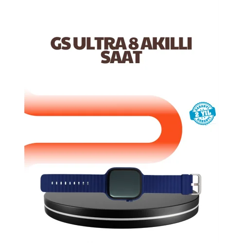 Mey İthalat® Ultra Akıllı Saat 420x480 IPS Ekran Kalp Atış