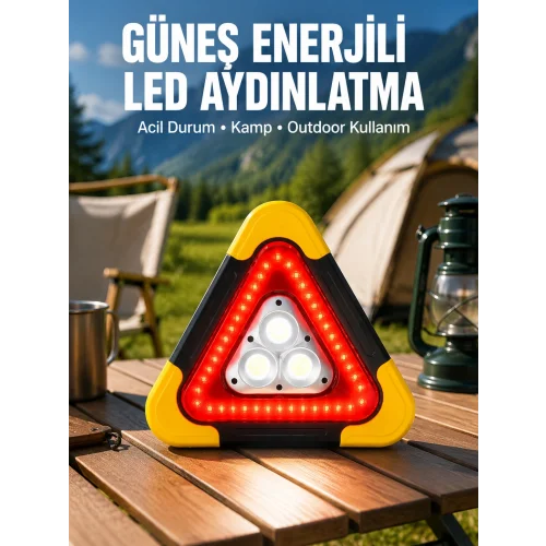 Mey İthalat® USB Şarjlı Çok Modlu Acil Durum Feneri  Yeni Nesil