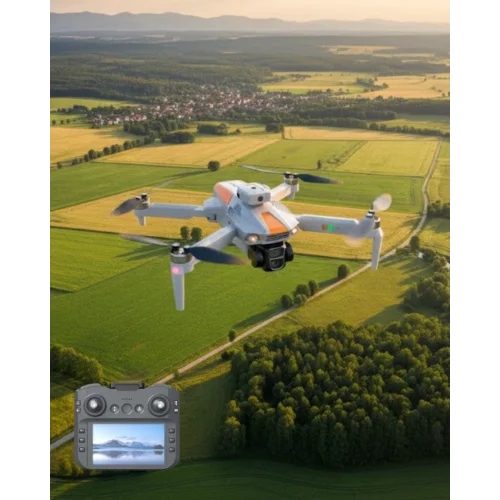 Mey İthalat® Uzun Menzilli Drone 1080P GPS Full HD Kameralı