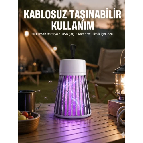 Mey İthalat® Uzun Ömürlü Bataryalı Taşınabilir Böcek Kovucu