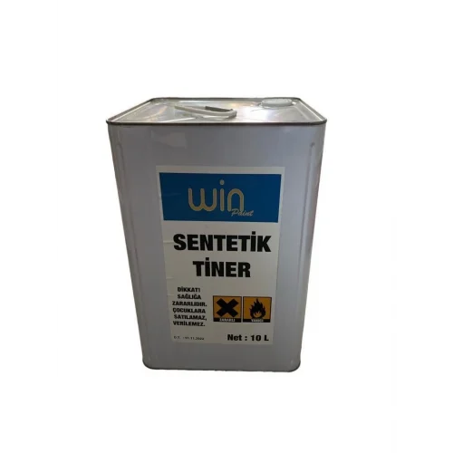 Mey İthalat® Win Sentetik Tiner 10 Litre
