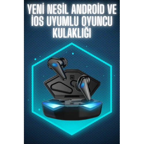 Mey İthalat® Wireless Kulaklık Mikrofonlu Bluetooth  Kulaklığı