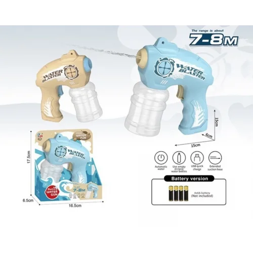 Mey İthalat® X3 PİLLİ OTOMATİK SU TABANCASI