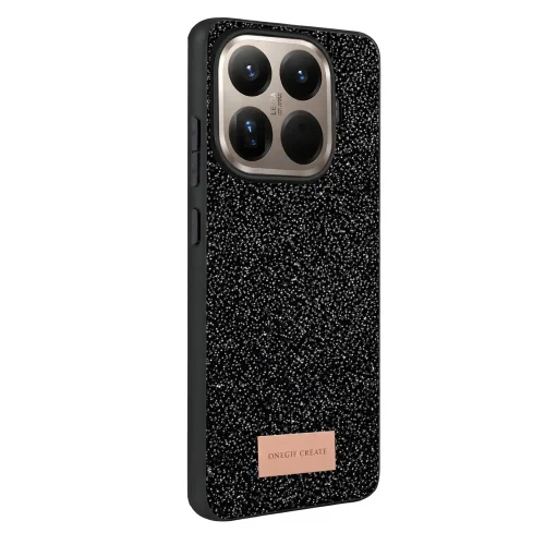 Mey İthalat®  Xiaomi Mi 15T Pro Bright Simli Kapak - Siyah