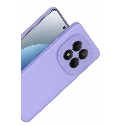 Mey İthalat®   Redmi Note 15 Pro 4G First Silikon - Lila