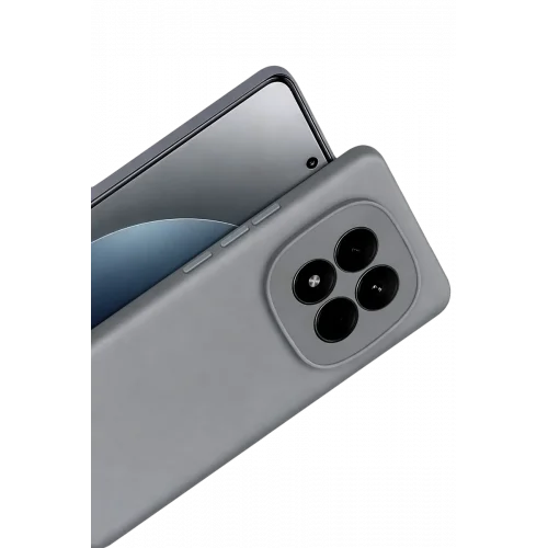 Mey İthalat®   Redmi Note 15 Pro 5G First Silikon - Gri