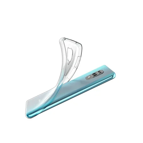 Mey İthalat®   Redmi Note 9 Pro Kılıf Lüx Şeffaf Silikon - Şeffaf
