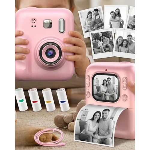 Mey İthalat® Y300H PRİNTER KAMERA PEMBE