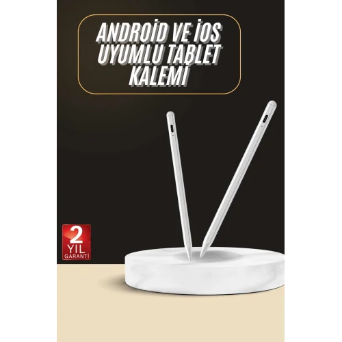 Mey İthalat® Yeni Nesil Android ve İOS Uyumlu Tablet Telefon Kalemi