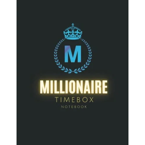 Millionaire TimeBox Note Book: Letter Size Note Book, Time Box Planner for daily user and Time Blocking Page Enhance Productivity, Task Mind, Top Priorities, Schedule