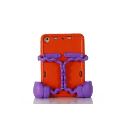 Mini ile Uyumlu 2-3 Eva Boxer Tablet Silikon - Kırmızı 3