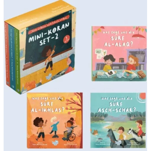 Mini Koran Set-2 Almanca Mini Meal Seti 2 (3 Kitap)