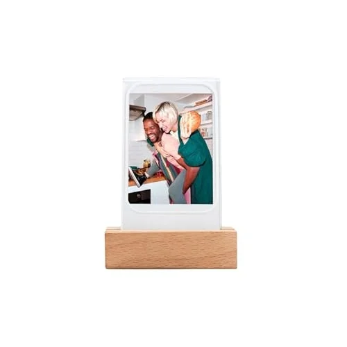 Mini Led Işıklı Ahşap Fotoğraf Çerçevesi