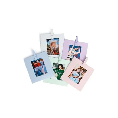 Mini Resim Çerçeveli 10 Mandal Set