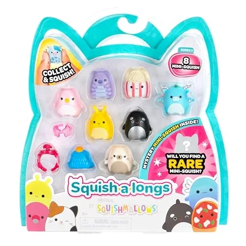 Mini Squish 8li Paket (Dalga 3, Stil 2)