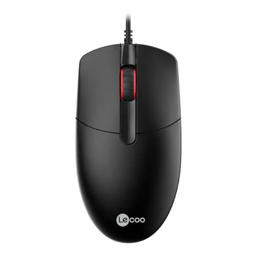 MS103 USB Kablolu 1000DPI 3 Tuşlu PC, Mac, Dizüstü Bilgisayar ile Uyumlu Optik Mouse Siyah