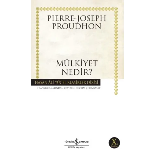 Mülkiyet Nedir - Hasan Ali Yücel Klasikleri