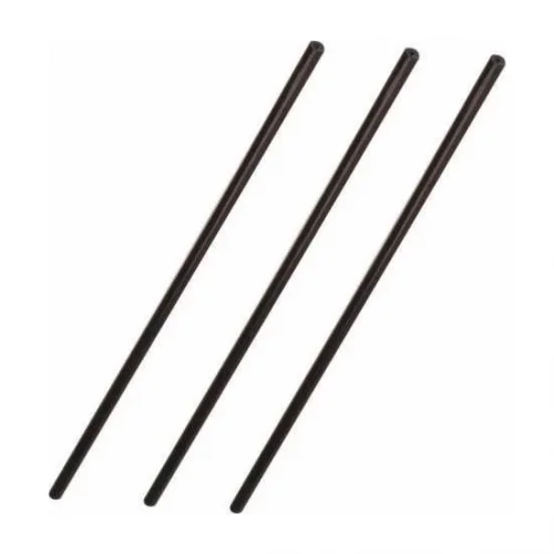 Mey İthalat® Mum Sıcak Silikon Siyah 6,2 mm  30 Cm 3 Adet