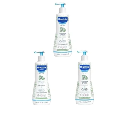 mustela Yenidoğan Şampuanı 500ml Normal Cilt 3lü