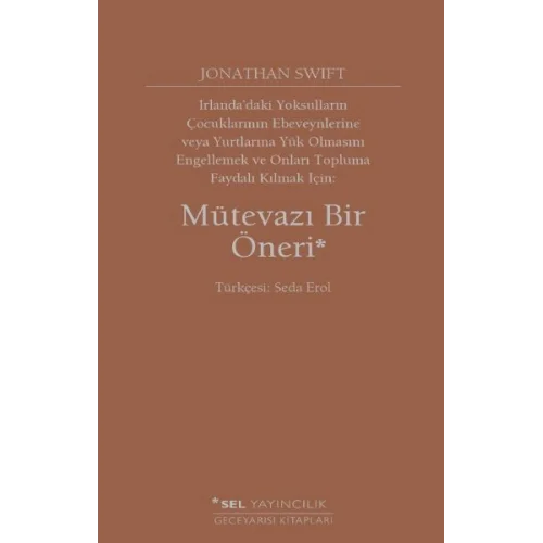 Mütevazı Bir Öneri