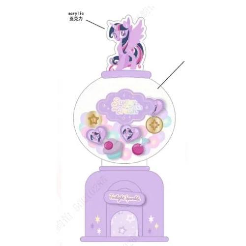 My Little Pony Gashapon Gece Lambası (Mor)