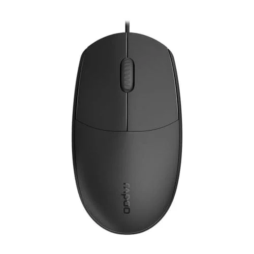 N100C WIRED OPTICAL MOUSE BLACK