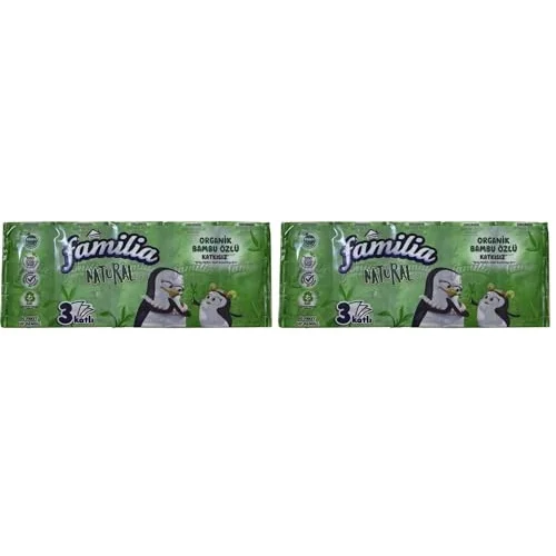 Natural Cep Mendil 10 * 10 2li paket