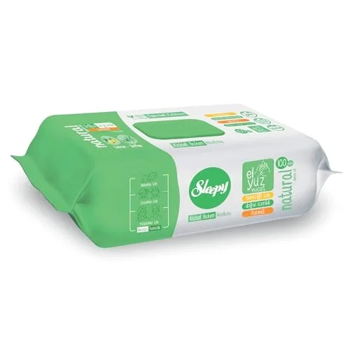 Natural Kişisel Bakım Havlusu 100 Yaprak