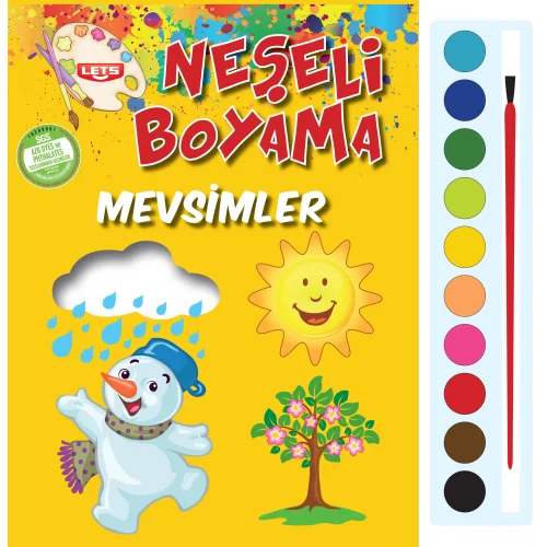Neşeli Boyama - Mevsimler