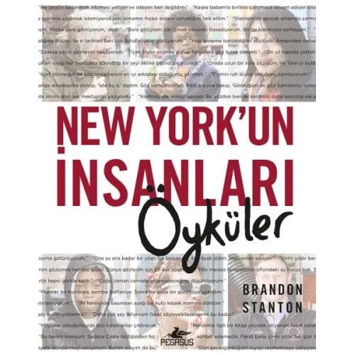 New Yorkun İnsanları: Öyküler (Ciltli)