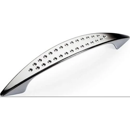 Mey İthalat® Noktalı Dolap Çekmece Kulpu 96 mm Krom