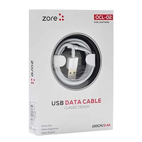 OCL-02 Lightning Usb Kablo Beyaz